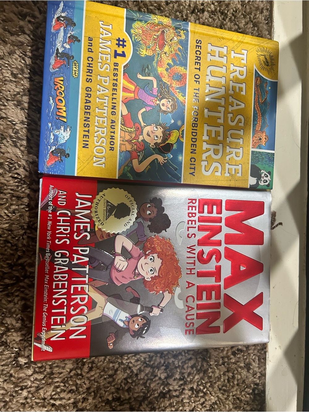 Max Einstein & Treasure Hunters Paperback Set - Colorful Illustrated Covers